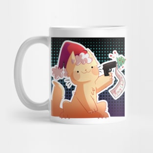 Meowy Christmas Mug